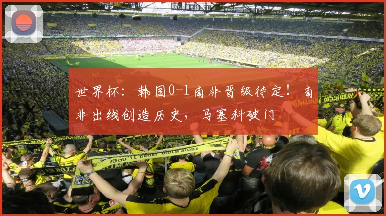 世界杯：韩国0-1南非晋级待定！南非出线创造历史，马塞科破门